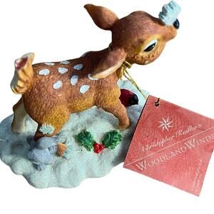 Christopher Radko Woodland Winds Collection Reindeer Christmas Decor